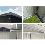 Giantz Garden Shed 2.58x2.07M Sheds Outdoor Storage Workshop Metal Shelter Sliding Door - Home & Garden > Storage