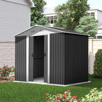 Giantz Garden Shed 2.58x2.07M Sheds Outdoor Storage Workshop Metal Shelter Sliding Door - Home & Garden > Storage