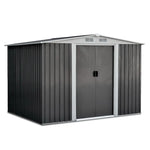 Giantz Garden Shed 2.58x2.07M Sheds Outdoor Storage Workshop Metal Shelter Sliding Door - Home & Garden > Storage