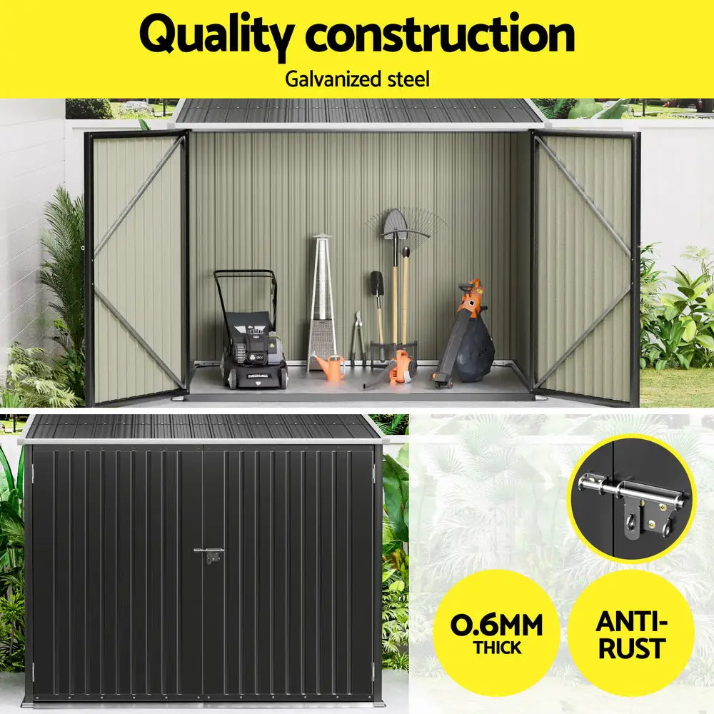 Giantz Garden Shed Sheds Outdoor Storage 2.06x1.96M Tool Workshop House Shelter - Home & Garden > Storage > Sheds