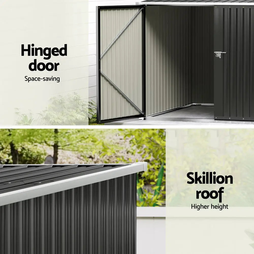 Giantz Garden Shed Sheds Outdoor Storage 2.06x1.96M Tool Workshop House Shelter - Home & Garden > Storage > Sheds