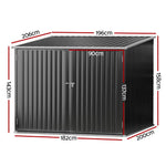 Giantz Garden Shed Sheds Outdoor Storage 2.06x1.96M Tool Workshop House Shelter - Home & Garden > Storage > Sheds