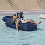 Giga Lounger Lazy Camping Air Bag Sofa Bed for Beach Sleeping Navy blue - Home & Garden > Kitchenware