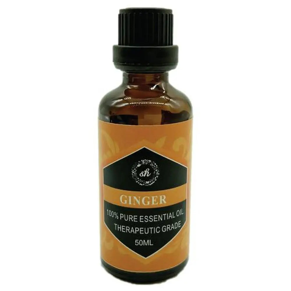 Ginger Essential Oil 50ml Bottle - Aromatherapy - Home & Garden > Decor