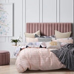 Gioia Casa 100% Cotton Annie Reversible Printed Quilt Cover Set - Super King Size - Home & Garden > Bedding > Quilts &