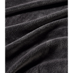 Gioia Casa 2 in 1 Teddy Sherpa Quilt Cover Set and Blanket (Charcoal Super King) - Home & Garden > Bedding > Quilts &