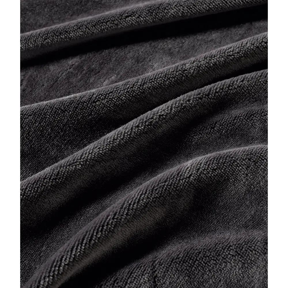 Gioia Casa 2 in 1 Teddy Sherpa Quilt Cover Set and Blanket (Charcoal Super King) - Home & Garden > Bedding > Quilts &