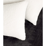 Gioia Casa 2 in 1 Teddy Sherpa Quilt Cover Set and Blanket (Charcoal Super King) - Home & Garden > Bedding > Quilts &
