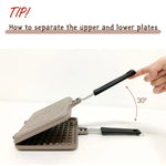 Giorno Felice IH Waffle Maker Pan Non-Stick Double-Sided Detachable - Home & Garden > Kitchenware