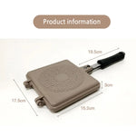 Giorno Felice IH Waffle Maker Pan Non-Stick Double-Sided Detachable - Home & Garden > Kitchenware