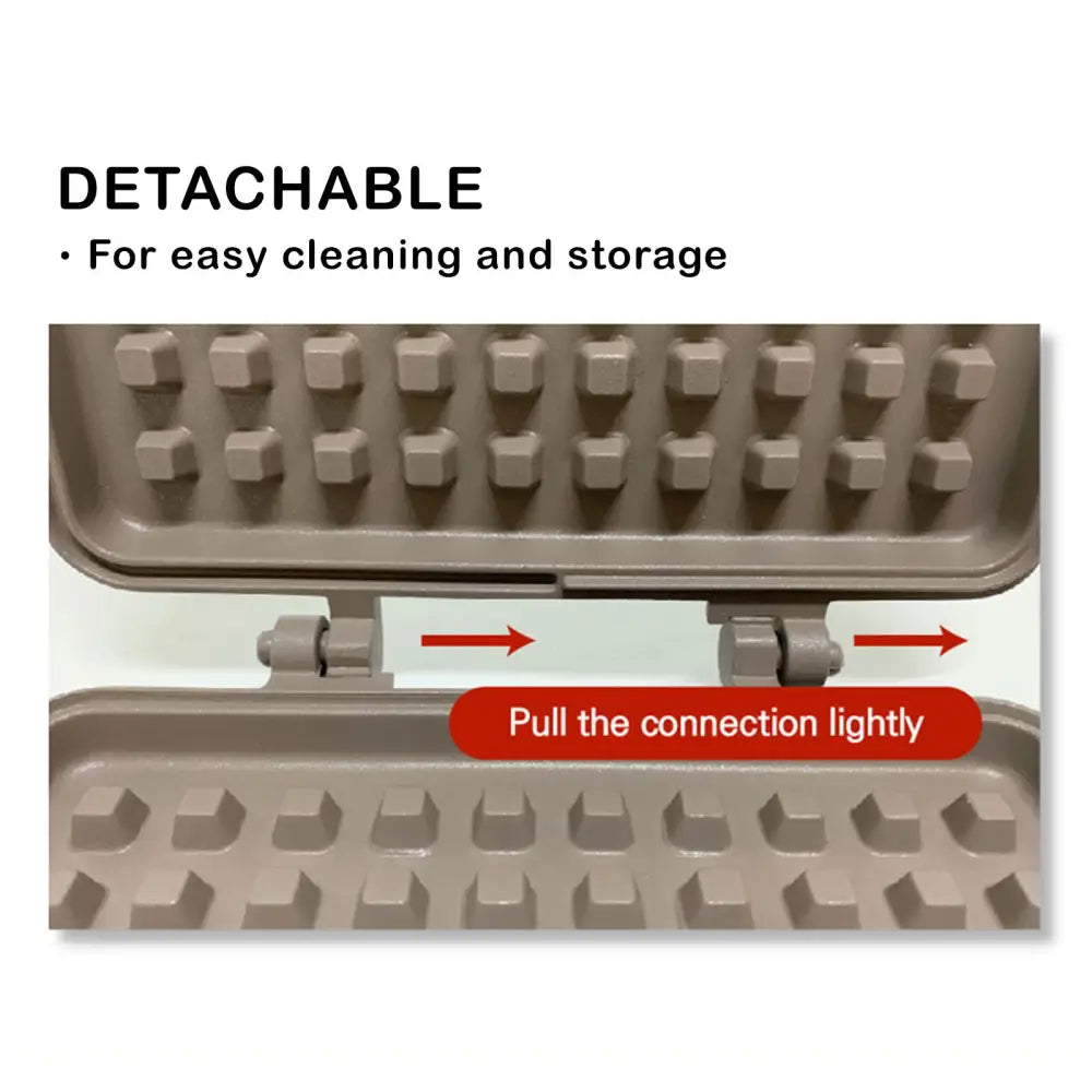 Giorno Felice IH Waffle Maker Pan Non-Stick Double-Sided Detachable - Home & Garden > Kitchenware