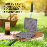 Giorno Felice IH Waffle Maker Pan Non-Stick Double-Sided Detachable - Home & Garden > Kitchenware