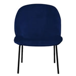 Giovanna Fabric Occasional Accent Chair Navy - Furniture > Sofas