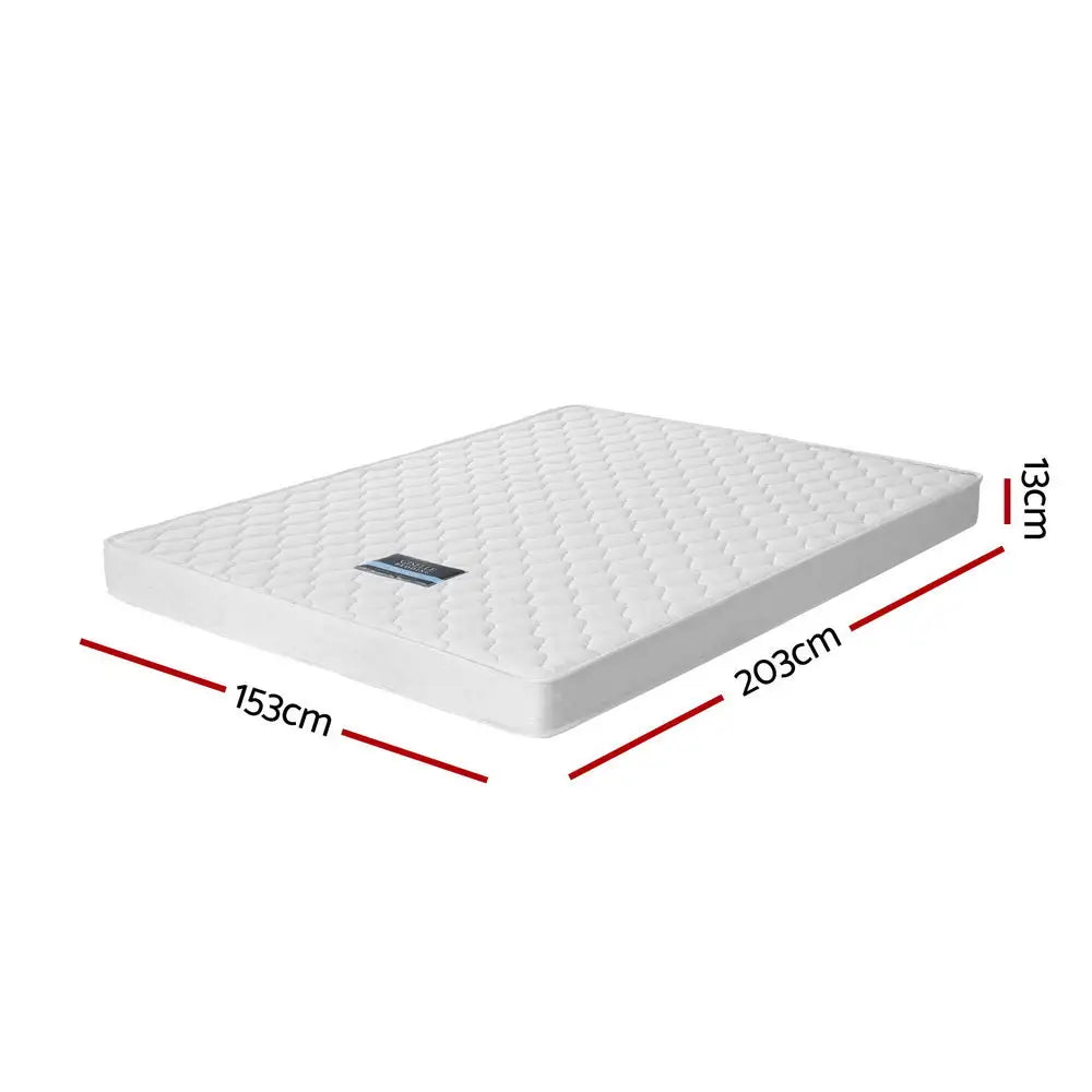 Giselle Bedding 13cm Mattress Tight Top Queen - Furniture > Mattresses