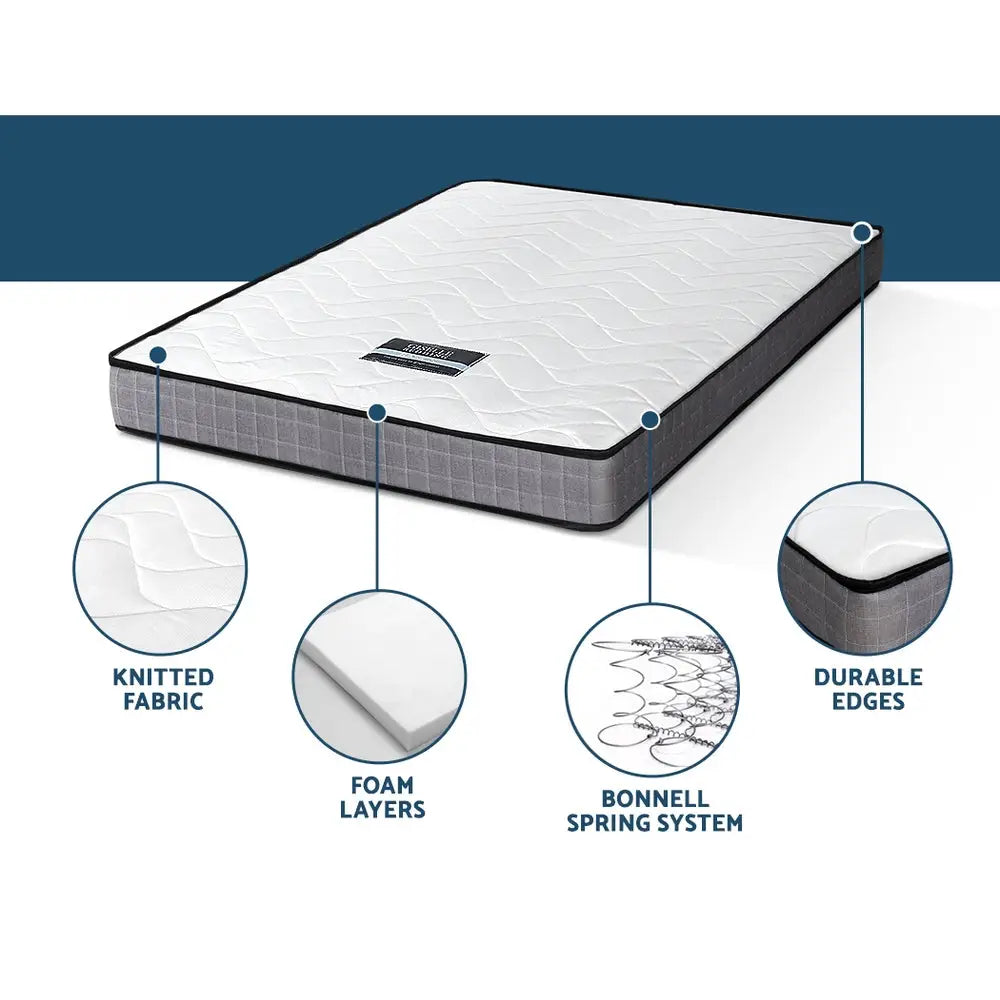 Giselle Bedding 13cm Mattress Tight Top Single - Furniture > Mattresses