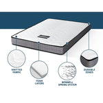 Giselle Bedding 13cm Mattress Tight Top Single - Furniture > Mattresses