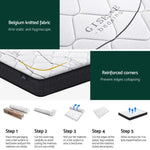 Giselle Bedding 16cm Mattress Medium Firm King - Furniture > Mattresses > King Size Mattress