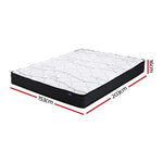 Giselle Bedding 16cm Mattress Medium Firm Queen - Furniture > Mattresses