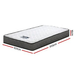 Giselle Bedding 16cm Mattress Tight Top King Single - Furniture > Mattresses