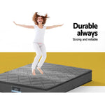 Giselle Bedding 18cm Mattress Pillow Top King Single - Furniture > Mattresses