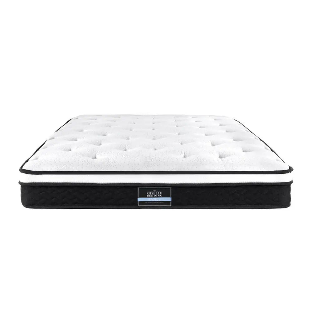 Giselle Bedding 21cm Mattress Euro Top King Single - Furniture > Mattresses