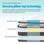 Giselle Bedding 21cm Mattress Pillow Top Queen - Furniture > Mattresses