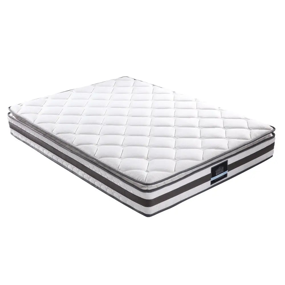 Giselle Bedding 21cm Mattress Pillow Top Queen - Furniture > Mattresses