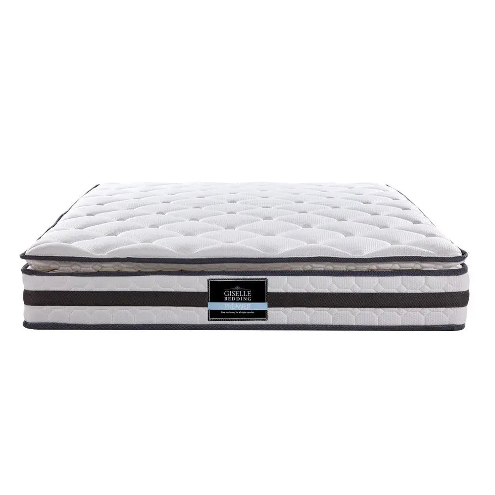 Giselle Bedding 21cm Mattress Pillow Top Queen - Furniture > Mattresses