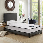 Giselle Bedding 21cm Mattress Tight Top King Single - Furniture > Mattresses