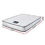 Giselle Bedding 21cm Mattress Tight Top Queen - Furniture > Mattresses