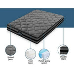 Giselle Bedding 22cm Mattress Medium Firm Queen - Furniture > Mattresses