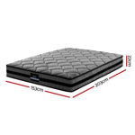 Giselle Bedding 22cm Mattress Medium Firm Queen - Furniture > Mattresses