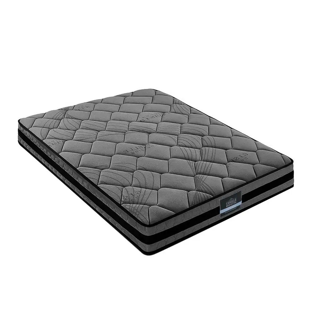Giselle Bedding 22cm Mattress Medium Firm Queen - Furniture > Mattresses