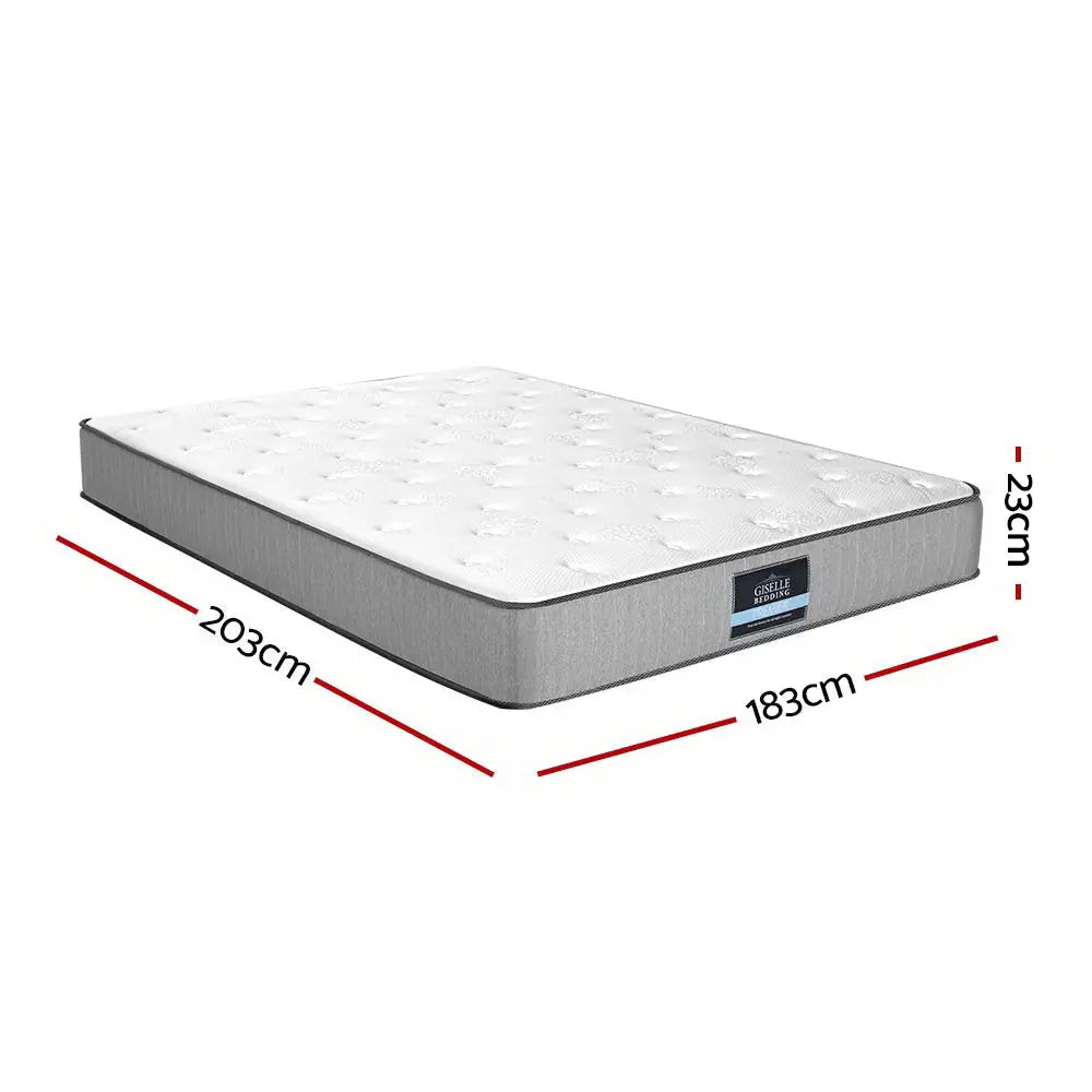 Giselle Bedding 23cm Mattress Extra Firm King - Furniture > Mattresses