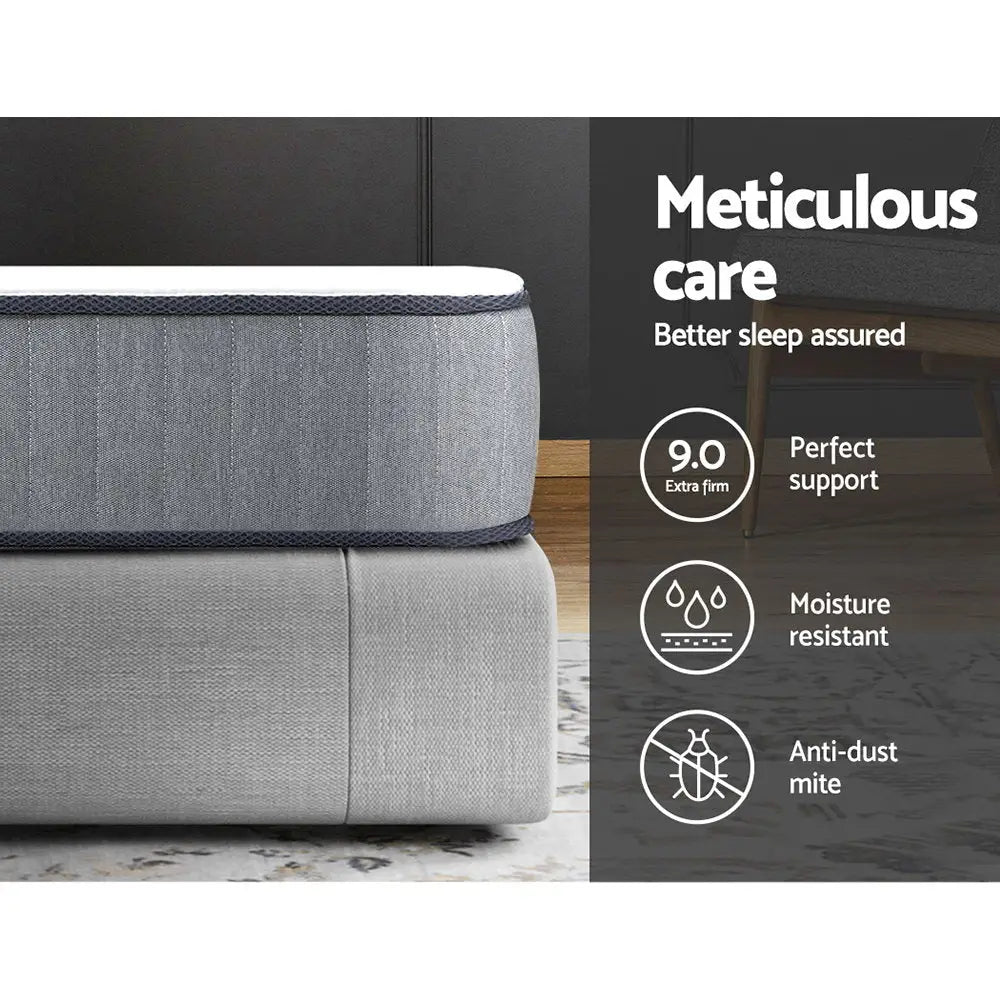 Giselle Bedding 23cm Mattress Extra Firm Queen - Furniture > Mattresses