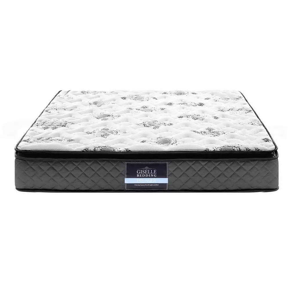 Giselle Bedding 24cm Mattress Pillow Top King - Furniture > Mattresses