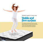 Giselle Bedding 24cm Mattress Pillow Top King Single - Furniture > Mattresses