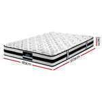 Giselle Bedding 24cm Mattress Super Firm King - Furniture > Mattresses