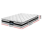 Giselle Bedding 24cm Mattress Super Firm Queen - Furniture > Mattresses