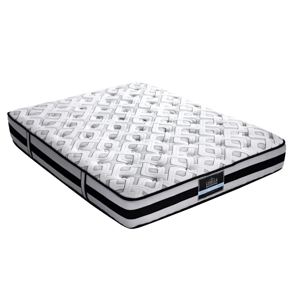 Giselle Bedding 24cm Mattress Super Firm Queen - Furniture > Mattresses