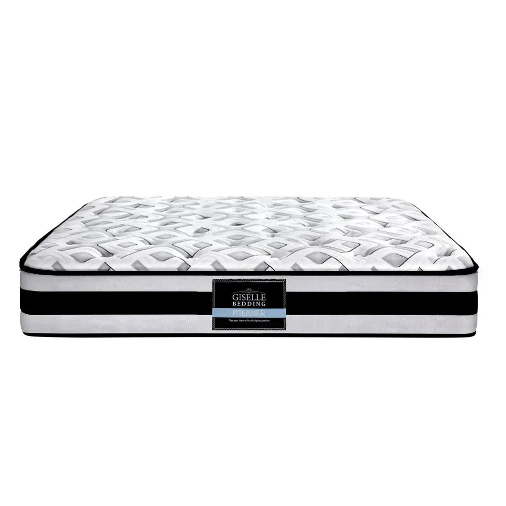 Giselle Bedding 24cm Mattress Super Firm Queen - Furniture > Mattresses