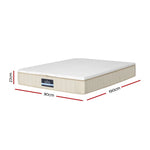 Giselle Bedding 27cm Mattress Double-sided Flippable Layer Single - Furniture > Mattresses