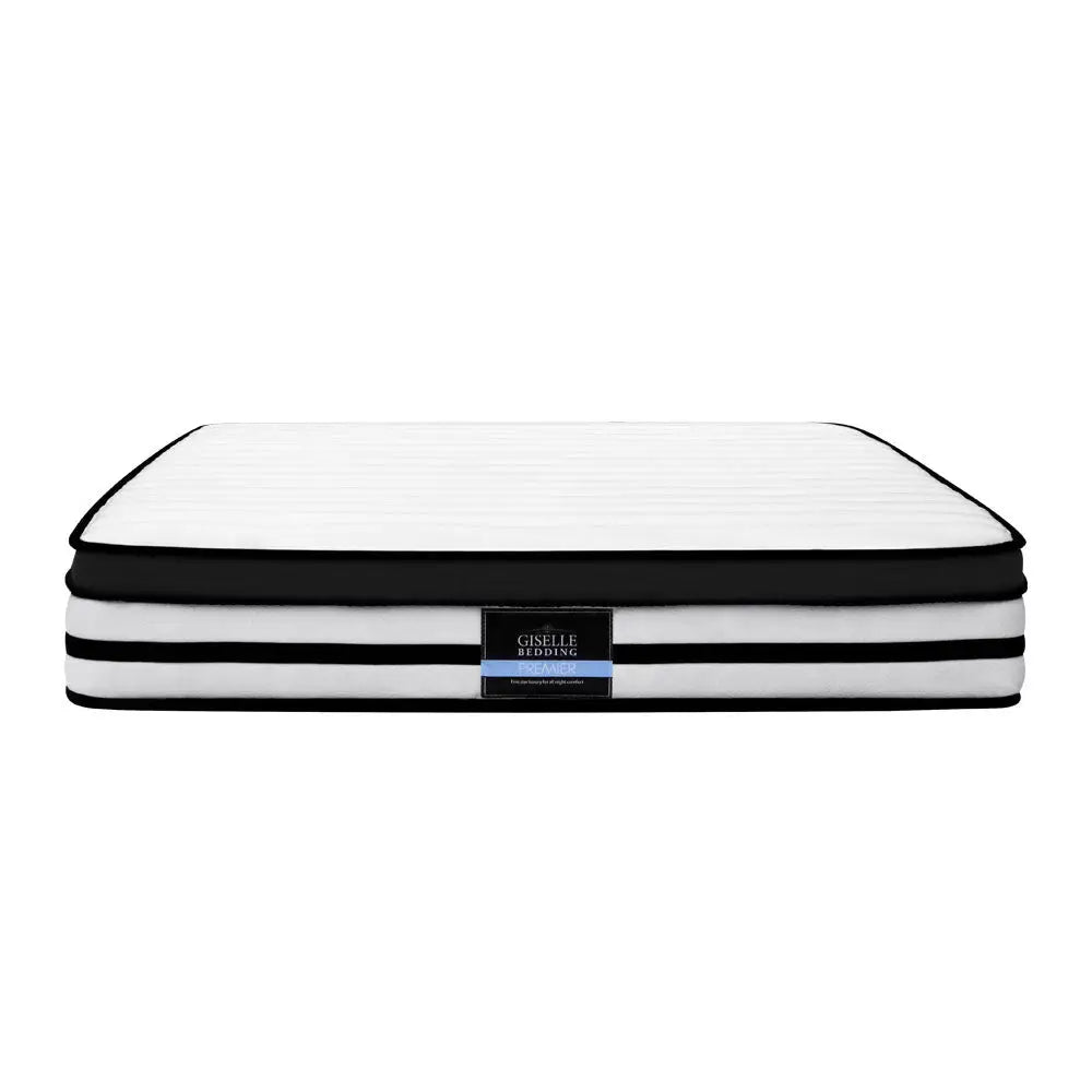 Giselle Bedding 27cm Mattress Euro Top Queen - Furniture > Mattresses