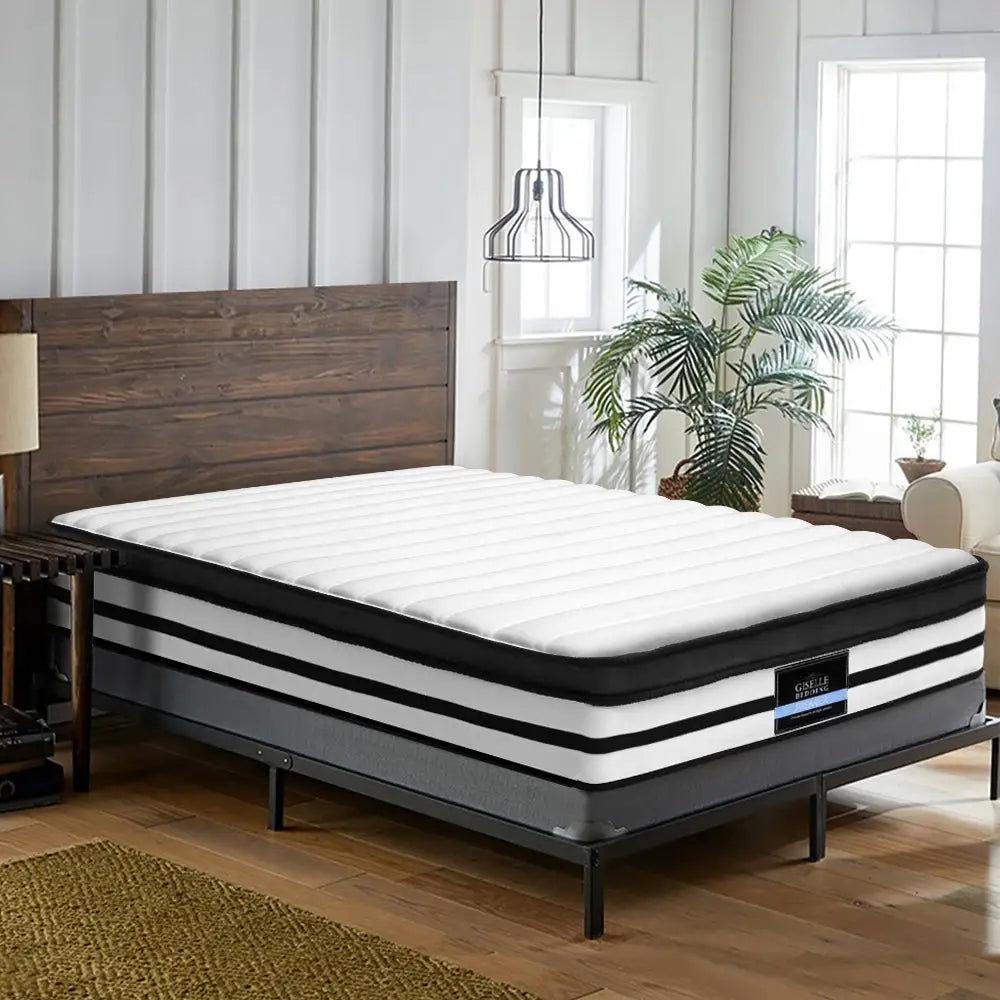 Giselle Bedding 27cm Mattress Euro Top Queen - Furniture > Mattresses