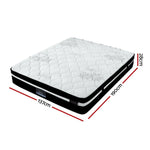 Giselle Bedding 28cm Mattress Super Firm Double - Furniture > Mattresses