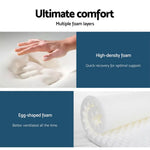 Giselle Bedding 28cm Mattress Super Firm Queen - Furniture > Mattresses