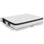 Giselle Bedding 30cm Mattress Euro Top Queen - Furniture > Mattresses