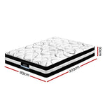Giselle Bedding 30cm Mattress Medium Firm King - Furniture > Mattresses