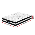 Giselle Bedding 30cm Mattress Medium Firm Queen - Furniture > Mattresses