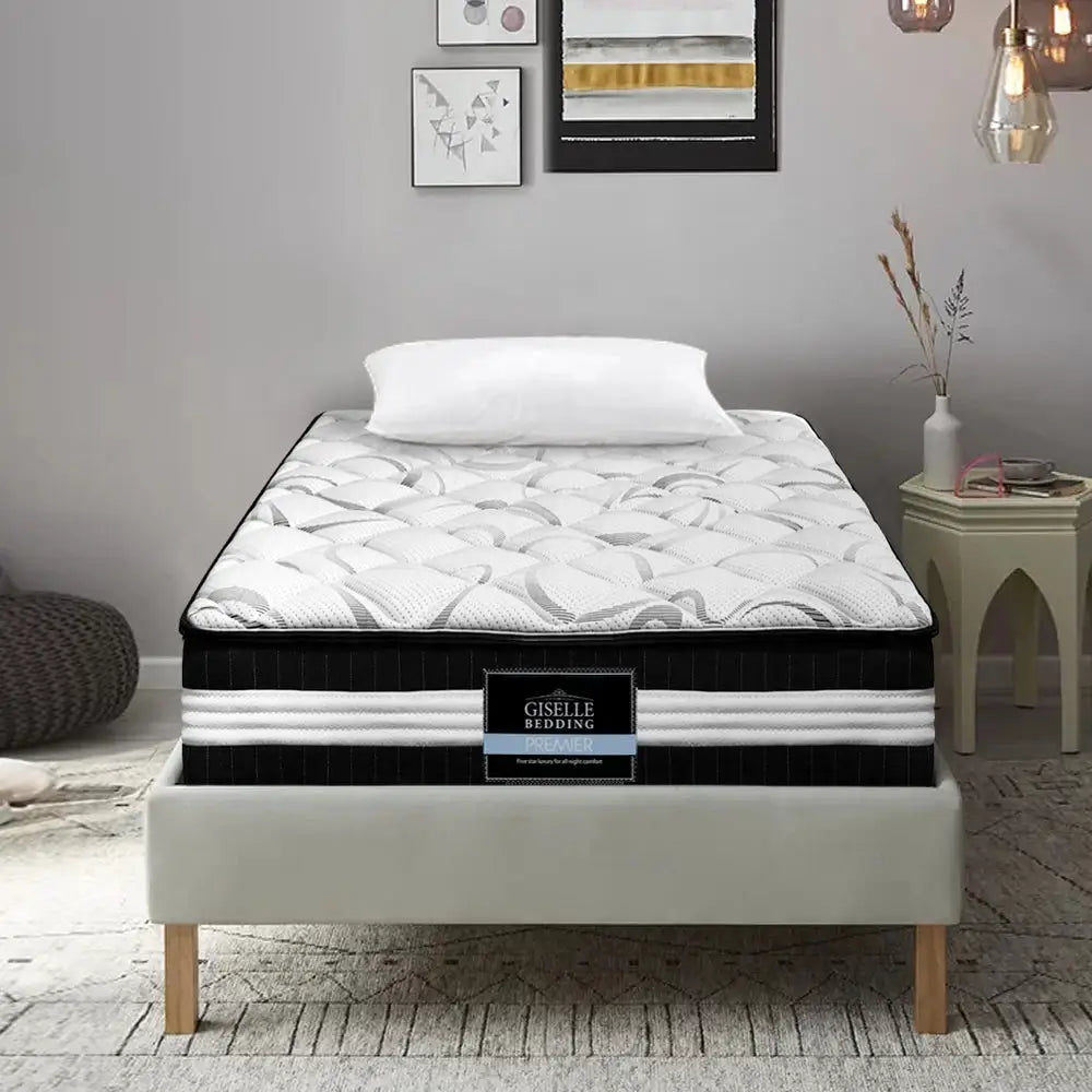 Giselle Bedding 30cm Mattress Medium Firm Single - Furniture > Mattresses